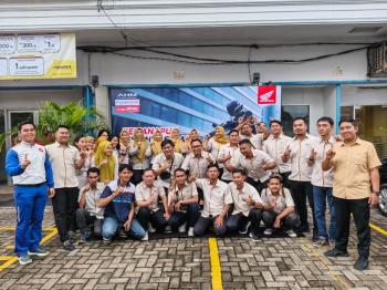 Edukasi Safety Riding Seru di Adira Finance Bandar Lampung