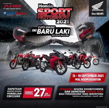 Main Dealer dan Jaringannya NSS Kedaton Mengadakan Honda Sport Motoshow di Mal Boemi Kedaton