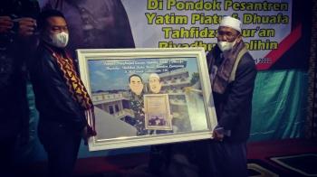 Ini Pesan yang Disampaikan KSAD Jendral Dudung Saat Kunjungi Ponpes Riyadhus Sholihin