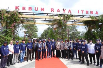 Institut Teknologi Sumatera Resmikan Kebun Raya ITERA 