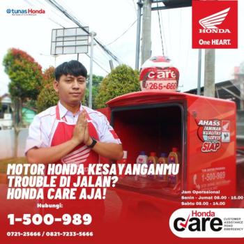 Honda Care, Teman Perjalanan Disegala Situasi 