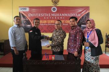Universitas Muhammadiyah Kotabumi  Menjalin Kesepahaman di Bidang Pendidikan dengan  SMSI Lampung Utara