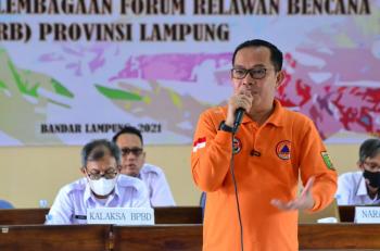 Legislator Demokrat Jadi Ketua Pengurus Forum Relawan Bencana Provinsi Lampung