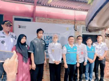 Pemprov Lampung Apresiasi Program Light Up The Dream PT. PLN (Persero) untuk Warga Pra Sejahtera
