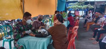 Serbuan Vaksin Kodam IV/Diponegoro Sasar 1500 Karyawan