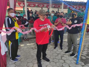  Danramil 03/Bandongan Resmi Buka Lapangan Arenavoba 