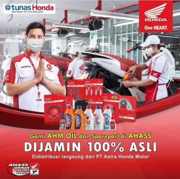 Service, Ganti Oli Dan Sparepart Di AHASS NSS Kedaton Aja