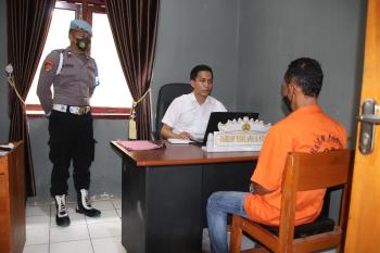 Satreskrim Polres Pringsewu Bekuk Pelaku Penimbunan BBM Bersubsidi