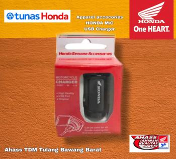 Tunas Honda Tubaba Kenalkan Apparel accecories HONDA M/C USB ChargerÂ   Â  Â  Â  Â  Â  Â  Â  