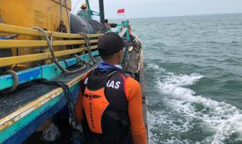 Tim SAR Hentikan Pencarian Korban Jatuh di Perairan Lampung Timur