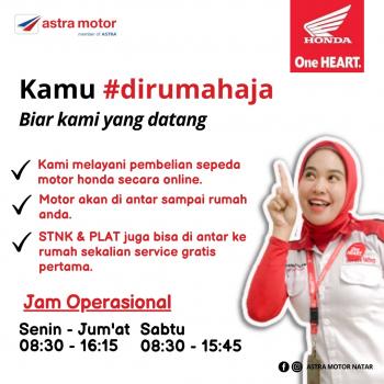 Beli Motor Online Cukup Via WA di Astra Motor Natar, Begini Caranya!