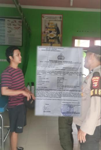 Ribut di Hiburan Malam ZH Lapor ke Polres Tulangbawang Barat 
