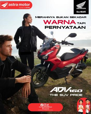 Tampil Berani dengan Warna Baru, Honda ADV160 Jadi Simbol Eksistensi di Astra Motor Imam Bonjol