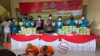 97 Kg Paket Sabu Berhasil Digagalkan Polda LampungÂ 