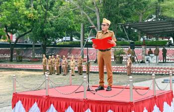 Apel Mingguan, Achmad Herry Ingatkan Kewaspadaan Terhadap Bencana Banjir   