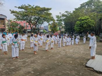 Dojo Sukarami Palembang Adakan Latihan Rutin Shironjin Kempo