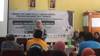 Dalam Rangka Dies Natalis, Prodi Farmasi ITERA laksanakan Pengabdian kepada Masyarakat di Desa Tarahan Lampung Selatan