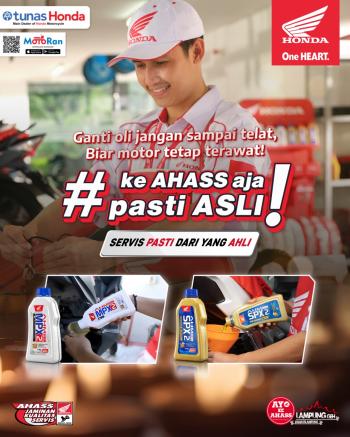 Astra Motor Natar Ajak Konsumen Ganti Oli Tepat Waktu: #KeAHASSAja Pasti Asli!   