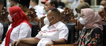 Bupati Lampung Selatan H. Nanang Ermanto Hadiri Acara Pelantikan Pengurus Provinsi (Pengprov) Persatuan Catur Indonesia (Percasi) Lampung