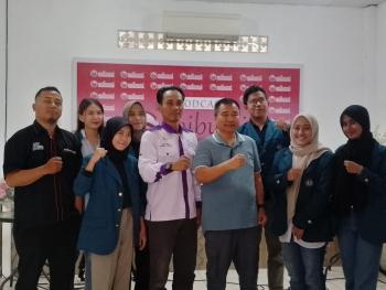 Mahasiswa Ilmu Komunikasi Universitas Lampung Kunjungi Kantor Media Saibumi.comÂ 
