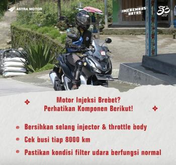 Jika Motor Injeksi Brebet Perhatikan Komponen Ini