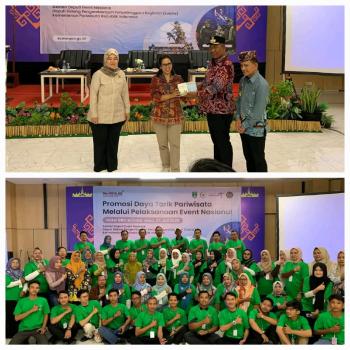 Wabup Komang Koheri Hadiri Promosi Pariwisata, Sinergikan Pusat dan Daerah untuk Kemajuan Lampung Tengah