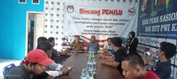 KPUD Lampung Utara Libatkan Media Sebagai Strategi Peningkatan Pertisipasi MasyarakatÂ 