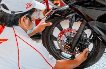 Info Ahass Astra Motor Natar, Lakukan Ini Biar Rem Cakram Ga Macet