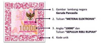 Materai Elektronik Resmi di Luncurkan