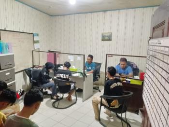 5 Pemuda Geng Motor Hendak Tawuran di Pahoman Diamankan Polsek TbS