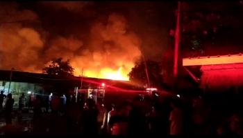 Dua Orang Meninggal Dunia Dalam Kebakaran di Kota Karang