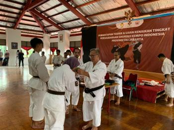 Perkemi Pengprov DKI, Laksanakan kegiatan Gashuku dan UKT di Pusdiklat Pondok Gede Bekasi