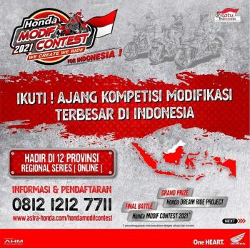 AHM Bersama Jaringannya NSS Kedaton Mengadakan Kompetisi Modifikasi Terbesar Di Indonesia