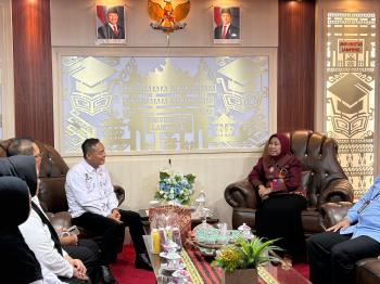 Bangun Kolaborasi Inovatif, Kalapas Narkotika Bandar Lampung Audiensi dengan Rektor Universitas Lampung