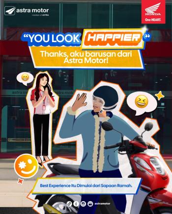 Astra Motor Natar Hadirkan Best Experience Melalui Sapaan Ramah dan Pelayanan Hangat
