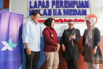 Program SheInspire Sinergi Berdaya XL Axiata Berdayakan Warga Binaan Lapas Perempuan IIA Medan