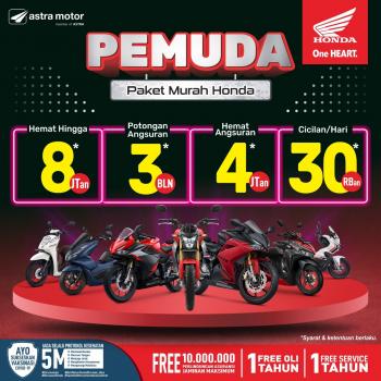 Paket Murah Honda di Astra Motor Natar