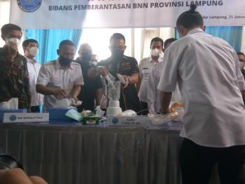 Waspada! Narkoba Masuk Desa, BNNP Lampung Imbau Masyarakat Lapor Jika Ada Praktek Penyalahgunaan Narkoba
