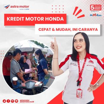 Kredit Motor Honda Cepat dan Mudah Ini Caranya 