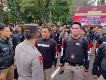 Pimpin Apel Gabungan Tekab 308, Kapolda Lampung: Jadilah Kebanggaan MasyarakatÂ 