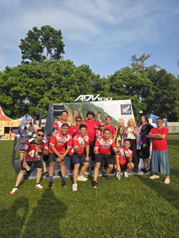 Launching Honda ADV Roadsing 160 di Unila, TDM Seputih Mataram Turut Meriahkan Acara dengan Semangat Petualangan
