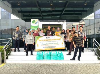 Hangatnya Ramadhan, Insan BPJS Ketenagakerjaan Lampung Tengah Berbagi Takjil