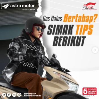 Gas Halus Bertahap, Kunci Berkendara Nyaman dan Aman