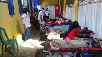 DPW Vox Populi Institute IndonesiaÂ Lampung Selatan Menggelar Bakti Sosial (Baksos) Pengobatan Gratis dan Donor Darah