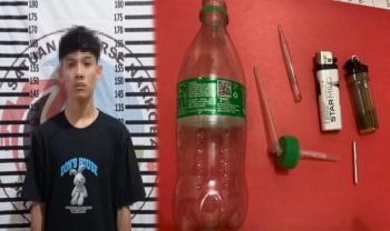 Seorang Pemuda Pakai Sabu Ditangkap Polisi