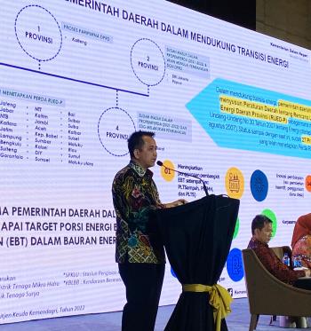 Kemendagri Paparkan Peran Pemda Terkait Belanja Daerah untuk Mendukung Transisi Energi