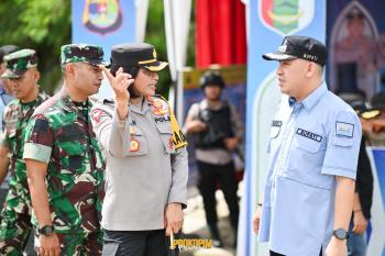 Pastikan Kelancaran Arus Mudik, Bupati Dendi Pantau Pos Pengamanan Lebaran Th 2024