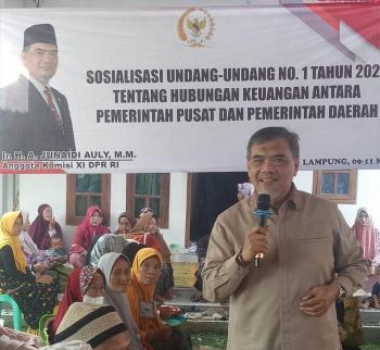 Junaidi Auly Perlu Diatur Tata Kelola Hubungan Keuangan Antara Pemerintah Pusat dan Pemerintahan Daerah yang Adil, Selaras, dan Akuntabel
