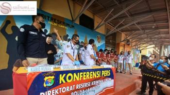 Berpura-Pura Pesan Jasa Angkutan, 6 Pelaku Curas Diringkus Tim Gabungan Tekab 308 Polda Lampung