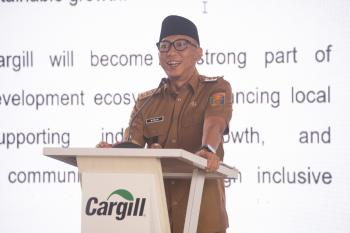 Dukung Pertumbuhan Industri Bernilai Tambah, Gubernur Mirza Resmikan Lampung Refinery Cargill   